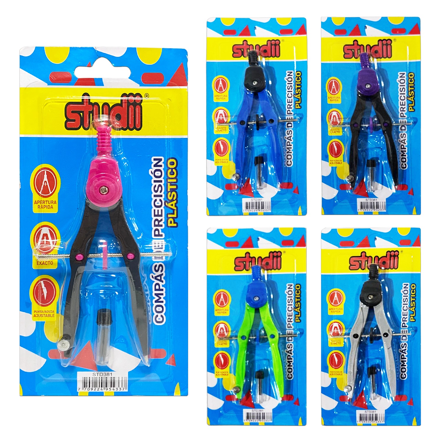 COMPAS PLASTICO ENCARTONADO (CJX24)