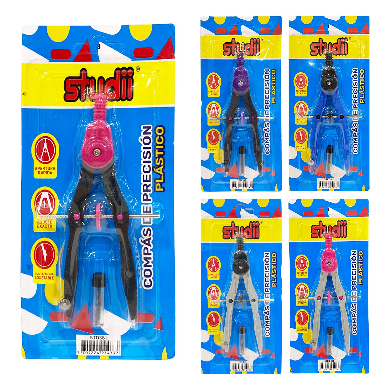 COMPAS PLASTICO ENCARTONADO (CJX24)