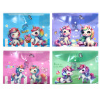 CARPETA COLORES UNICORNIO ECONOMICA (PQTX12)