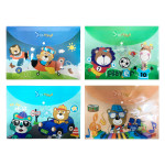 CARPETA BOTON ANIMALES ECONOMICA (PQTX12)