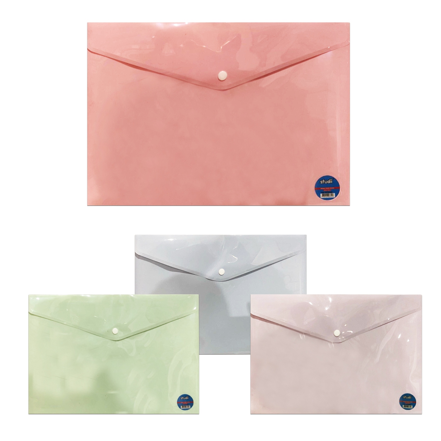 CARPETA COLOR PASTEL ECONOMICA (PQTX12)