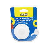 CINTA TRANSPARENTE CON BASE 33M*18MM (PQTX12)