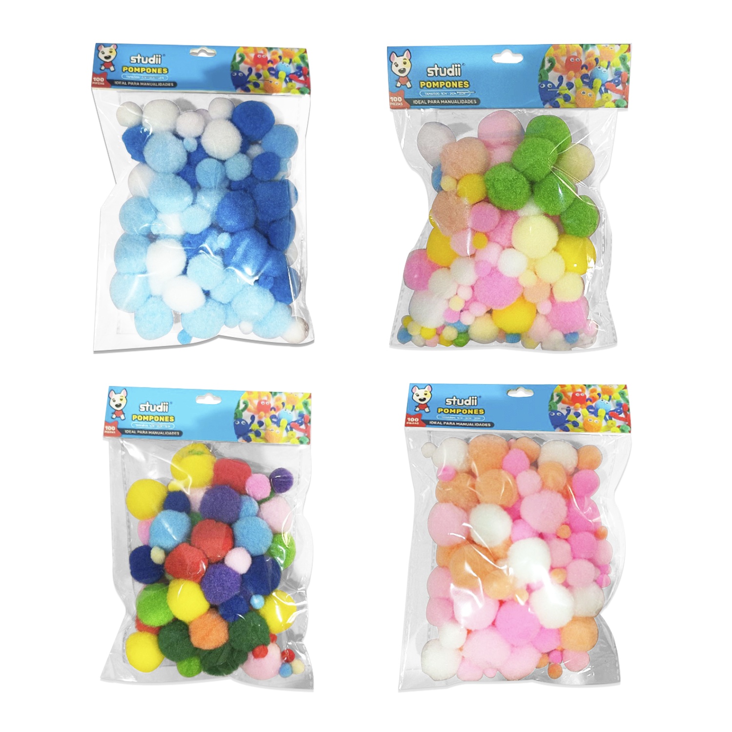 SET DE BOLITAS X100 (PQTX12)