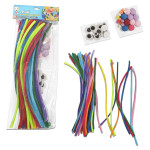 SET DE CHELINES CON BOLITAS Y OJOS LOCOS (CJX12)