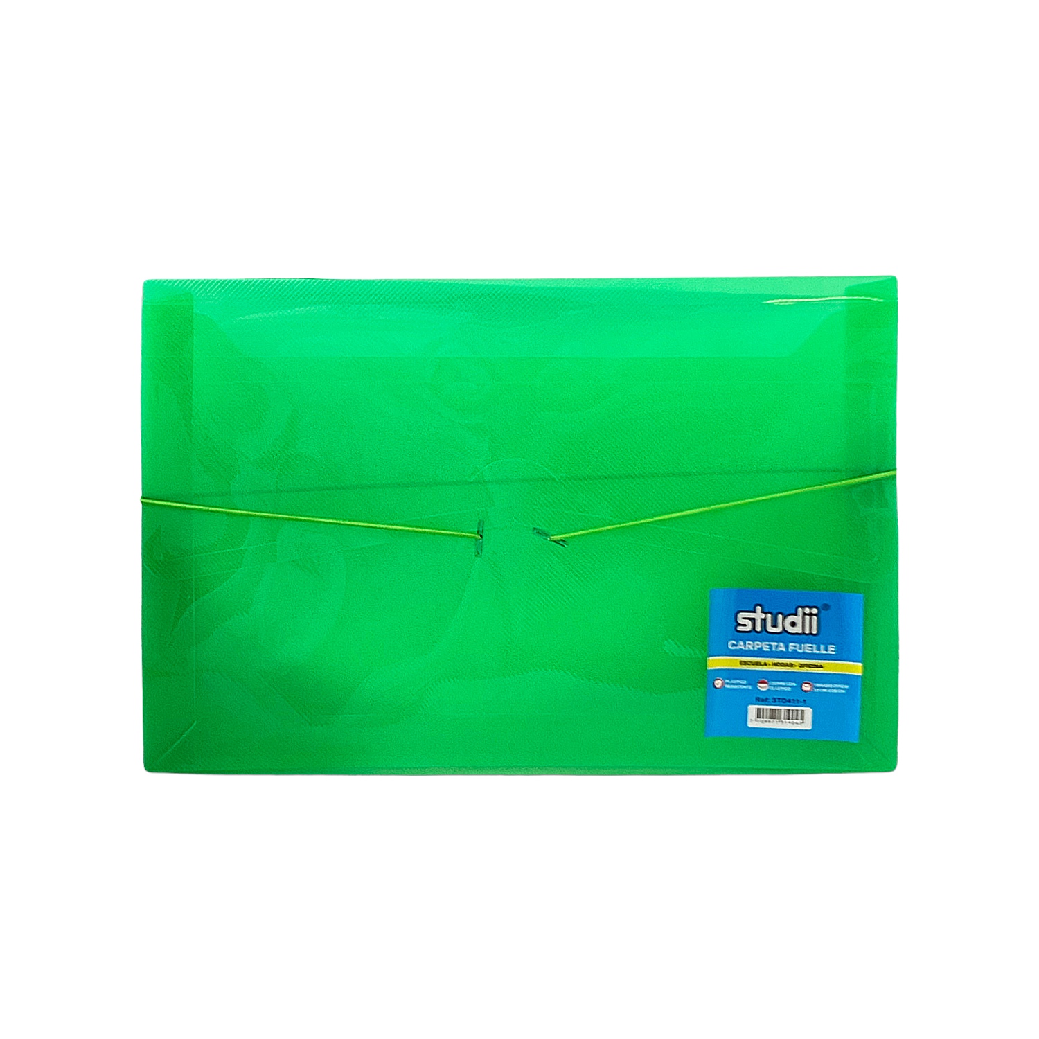 CARPETA FUELLE OFICIO VERDE OSCURO