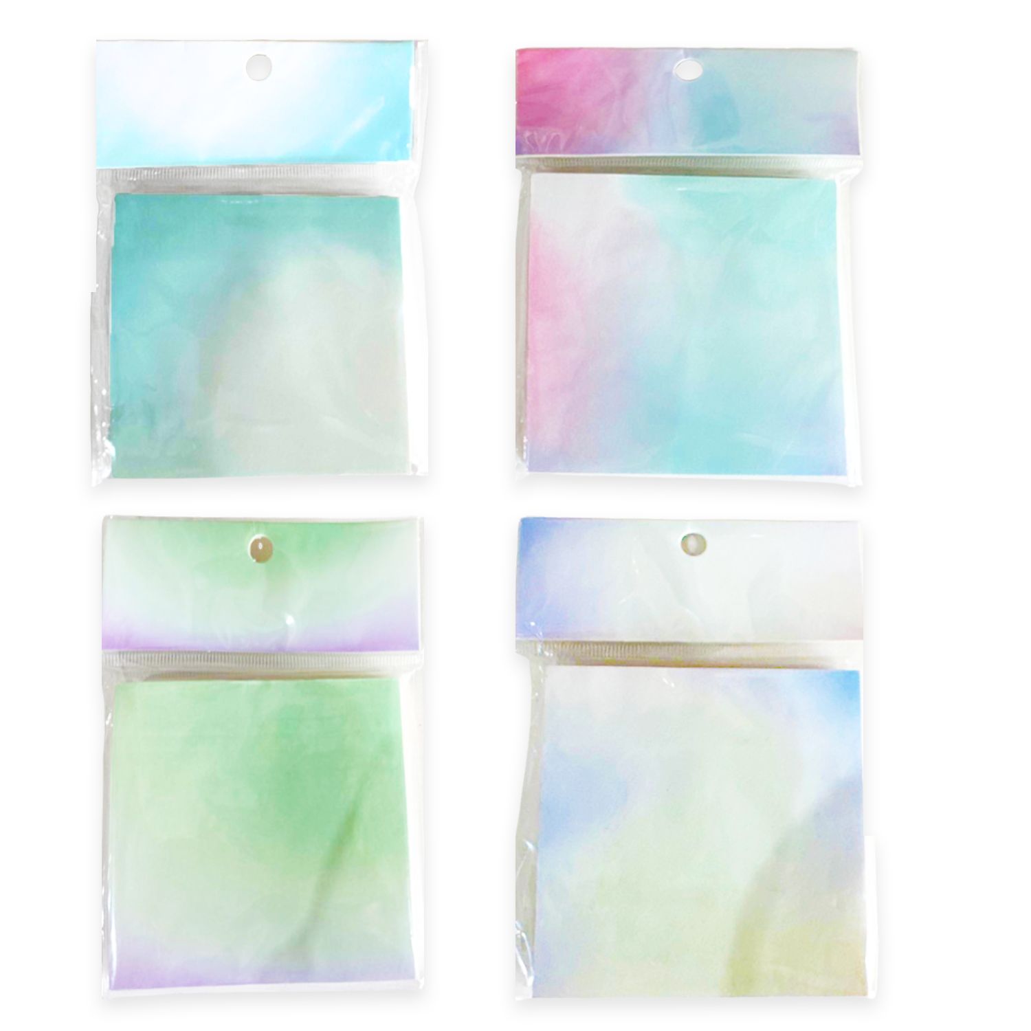 SET DE NOTAS ADHESIVAS DEGRADE X80 (PQTX12)