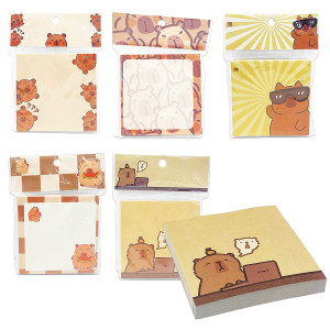 SET DE NOTAS ADHESIVAS CAPIBARA (PQTX12)
