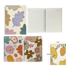 AGENDA ARGOLLADA ESTAMPADA