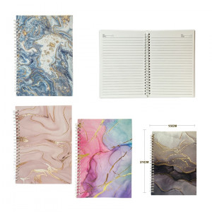 AGENDA ARGOLLADA TIPO MARMOL