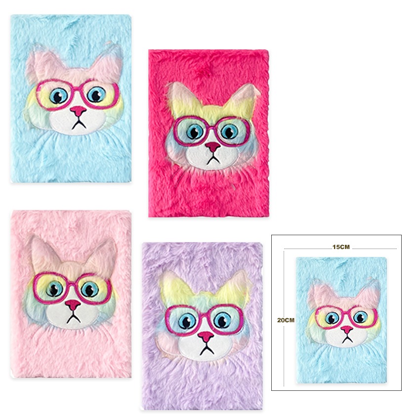 AGENDA PELUCHE GATO LINEAS