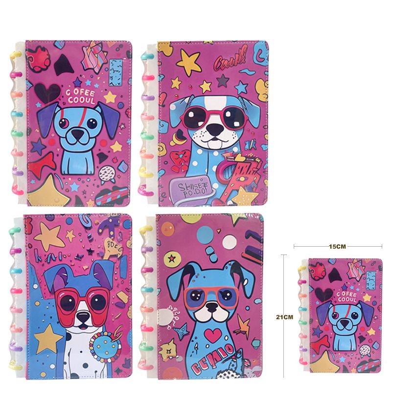 AGENDA ARGOLLADA PERRO CUADROS
