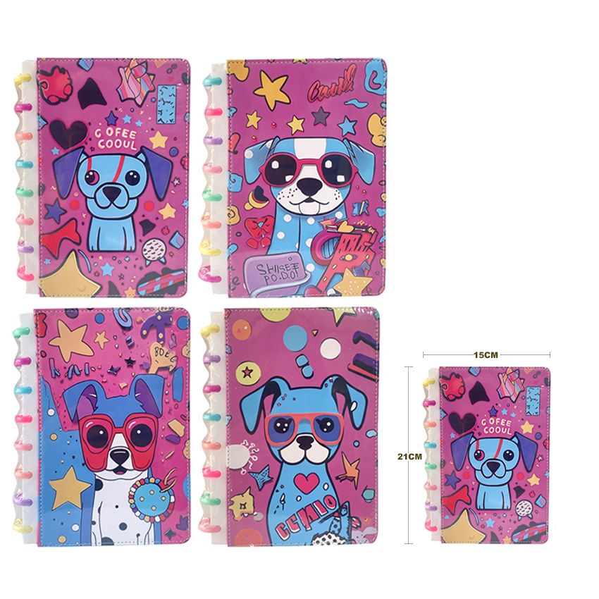 AGENDA ARGOLLADA PERRO CUADROS