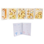 AGENDA ARGOLLADA CAPIBARA X4 (PQTX12)