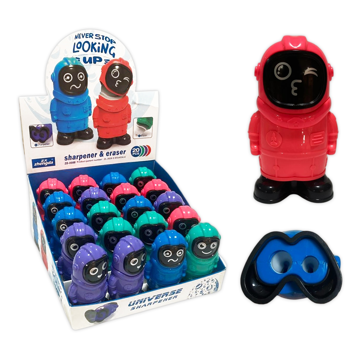 BORRADOR CON SACAPUNTA CARITAS (CJX20)