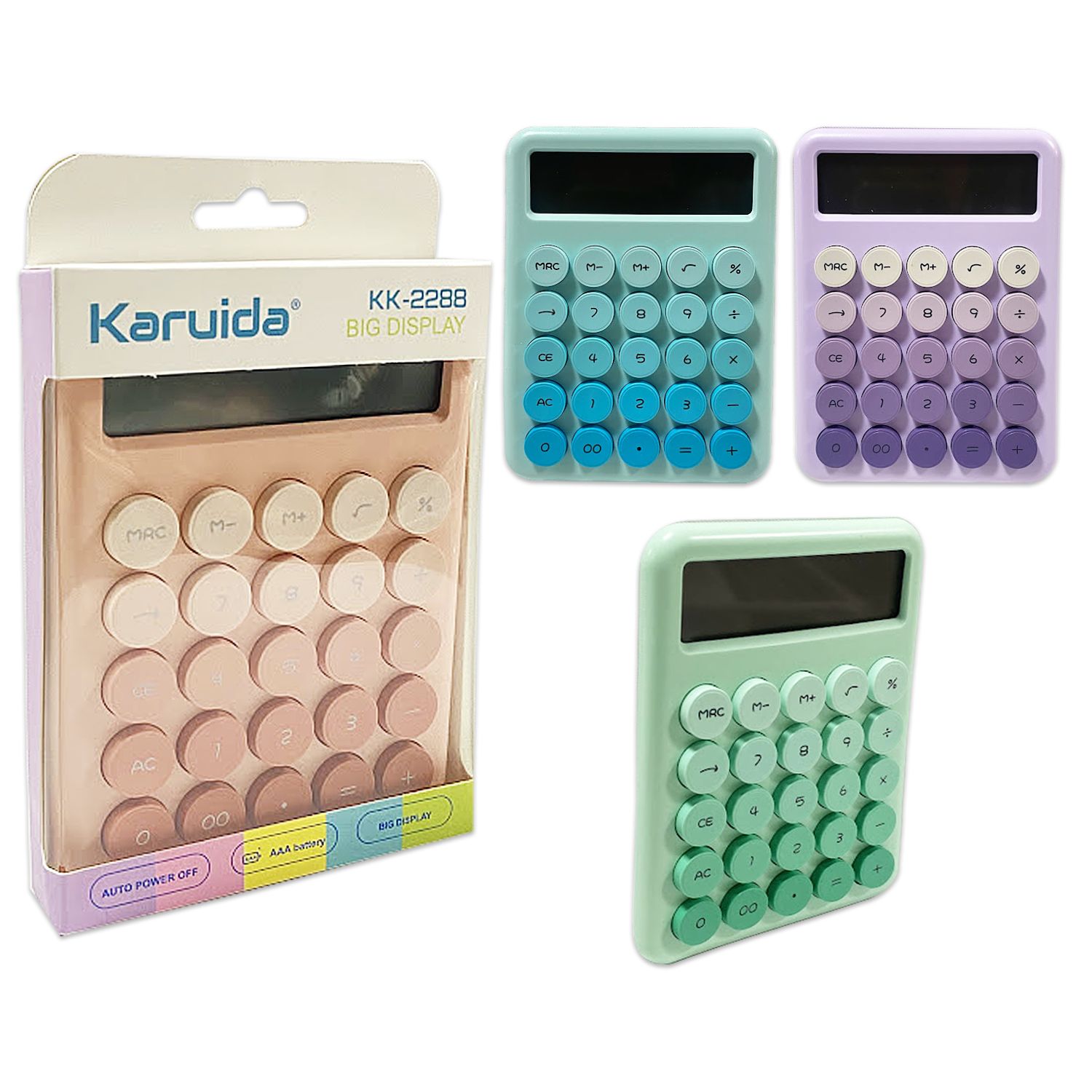 CALCULADORA COLOR PASTEL