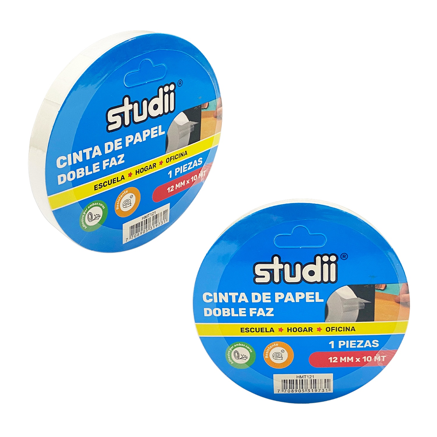 CINTA DOBLE FAZ 1.2CM*10M