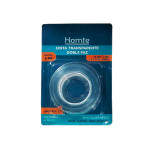 CINTA DOBLE FAZ TRANSPARENTE 1.5M