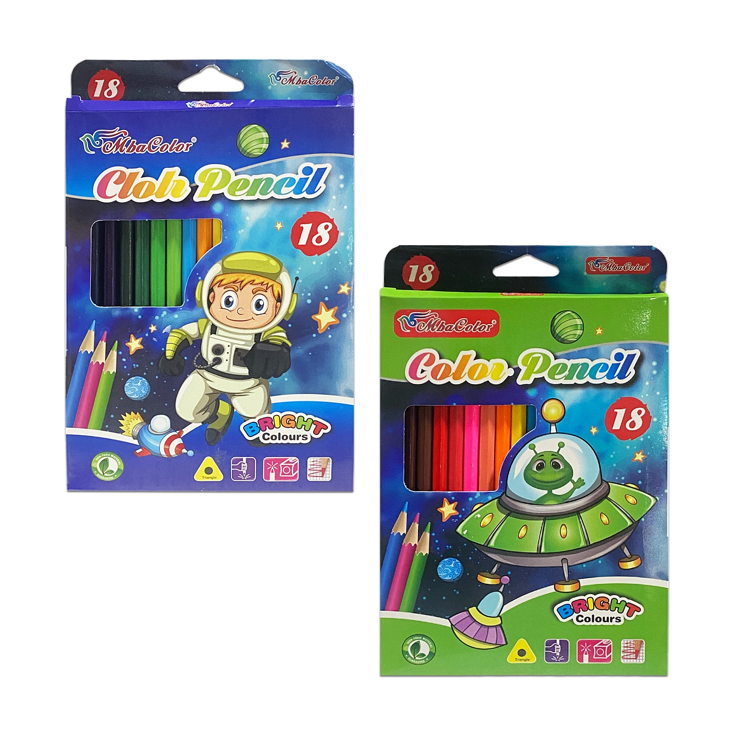 CAJA DE COLORES ESPACIAL X18 (CJX12)