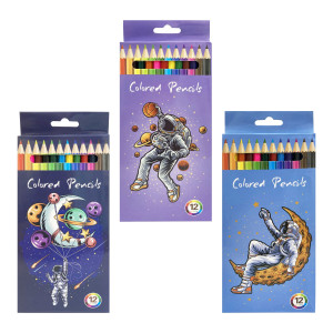 CAJA DE COLOR LARGO ESPACIAL X12 (PQTX12)