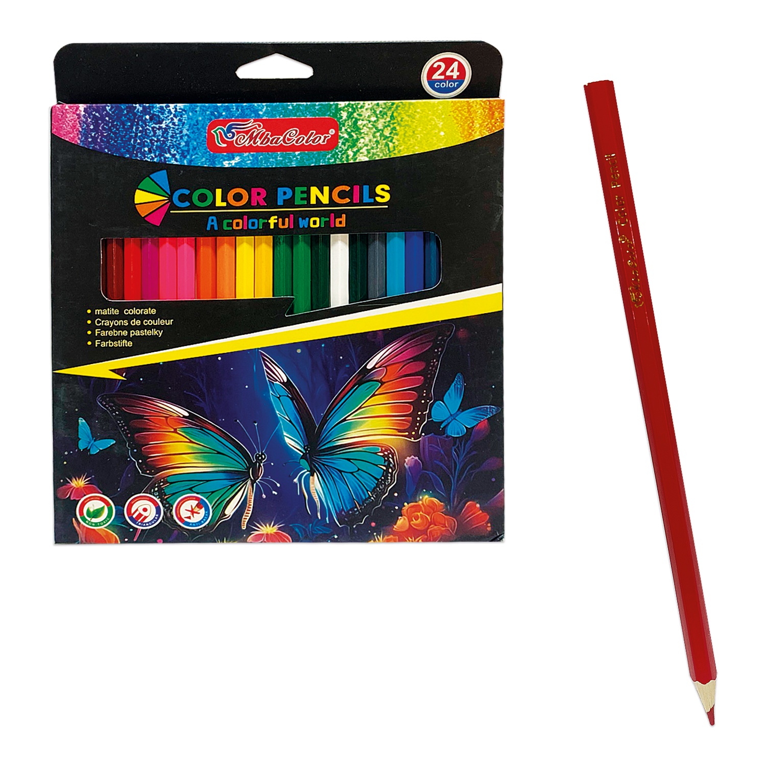 CAJA COLOR LARGO X24 (PQTX12)