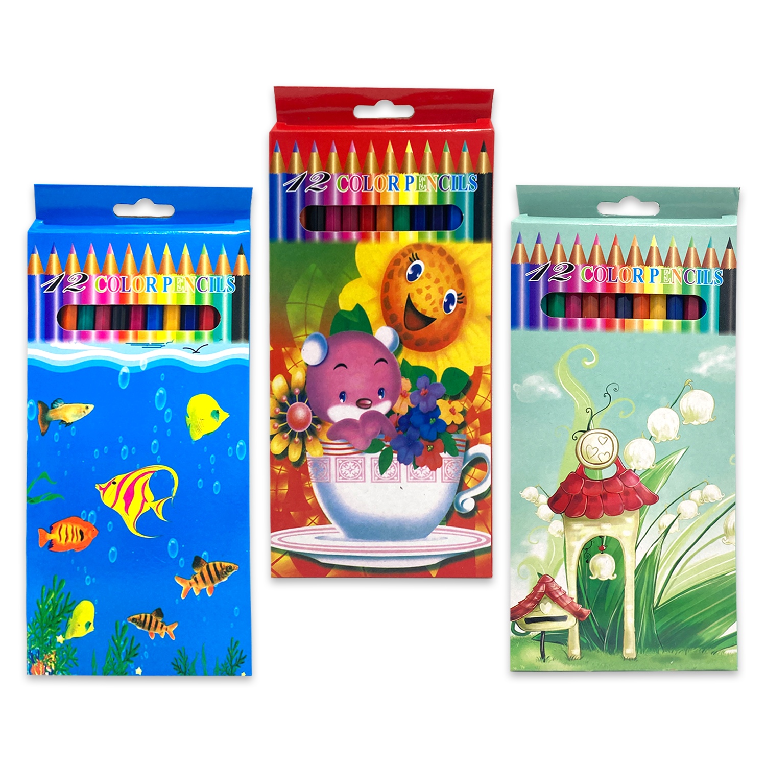 CAJA COLOR LARGO X12 (PQTX12)