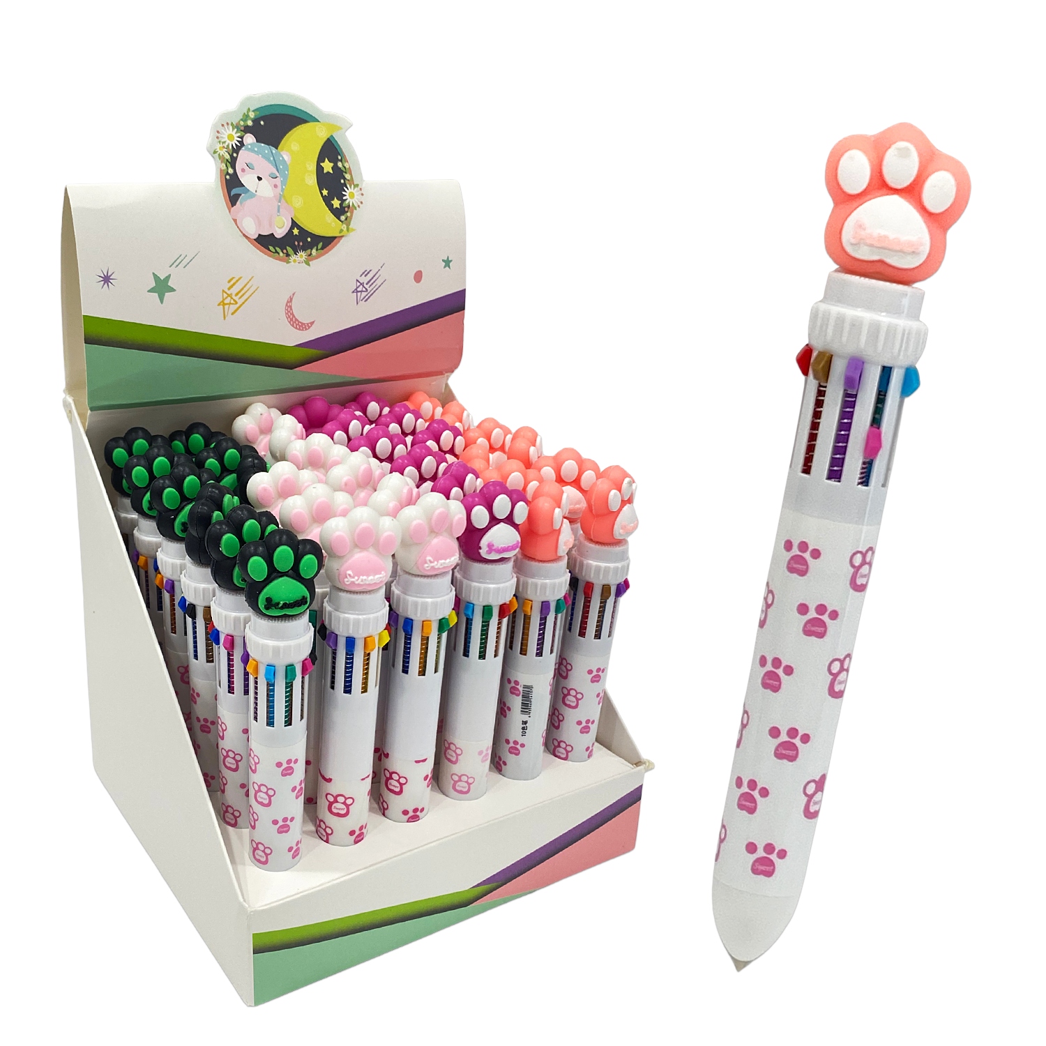 LAPICERO HUELLA 10 PUNTAS (CJX36)