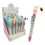 LAPICERO CONEJO FRUTA 6 PUNTAS (CJX36)