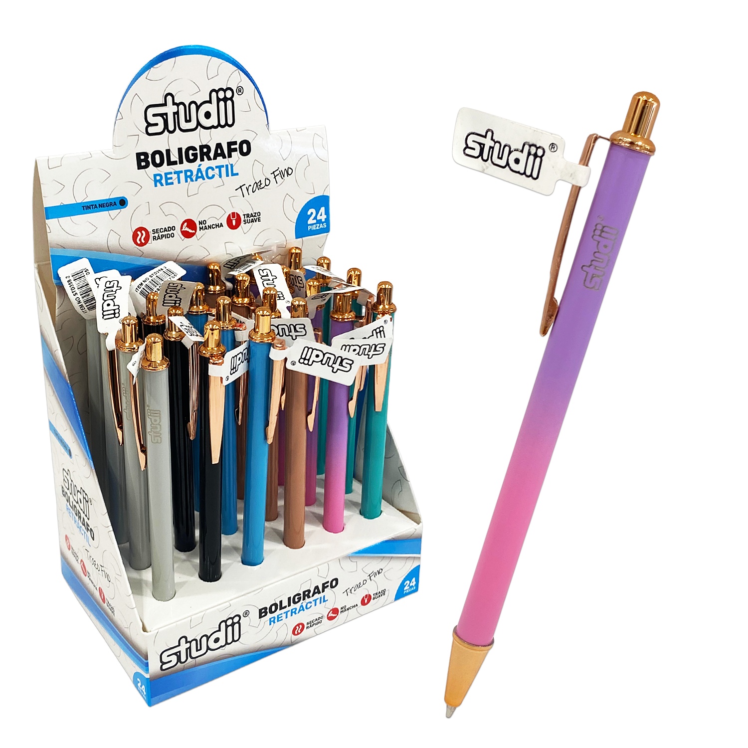 LAPICERO LISO BRILANTE (CJX24)