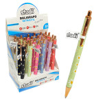 LAPICERO FLORES TINTA NEGRA (CJX24)