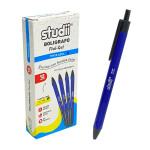 CAJA LAPICERO SEMIGEL AZUL X12