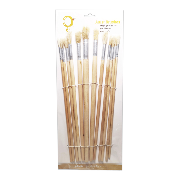 SET PINCEL REDONDO X12 (PQTX12)