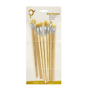 SET PINCEL PLANO X12 (PQTX12)