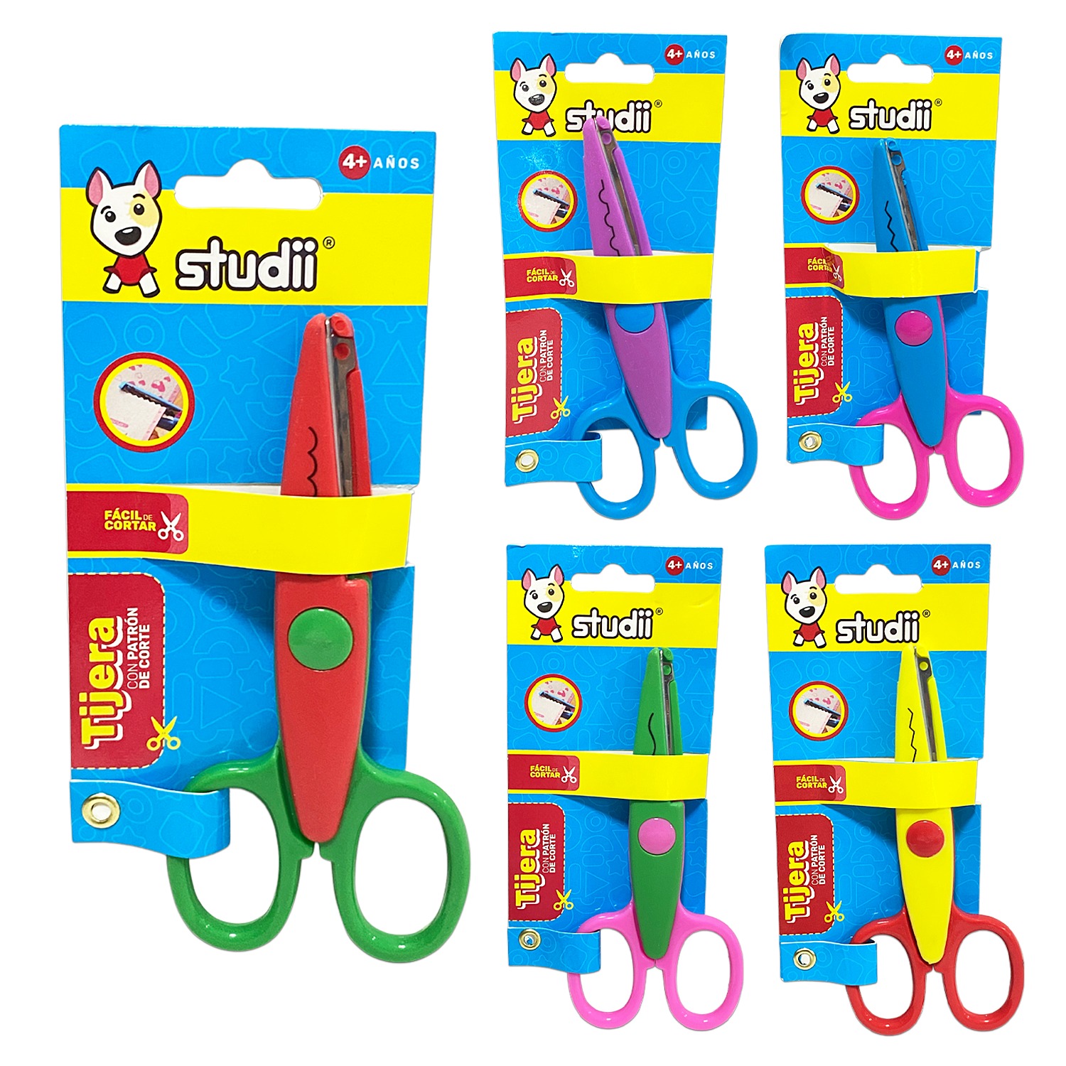 TIJERA CON PATRON DE CORTE (CJX48)