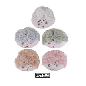 TURBANTE BEBÉ COLORES DK-1250 (PQT X12)