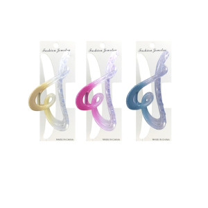 GANCHO PARA CABELLO CORAZON COLORES SURTIDOS DK-3133-1