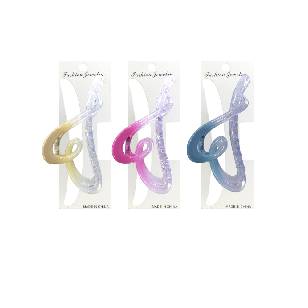 GANCHO PARA CABELLO CORAZON COLORES SURTIDOS DK-3133-1