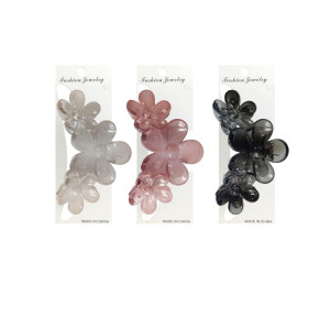 GANCHO FLOR COLORES TRASLUCIDO DK-3141 (PQTX12)
