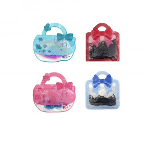 SET CAUCHO CABELLO FIGURA BOLSO DK-3160 (PQTX12)