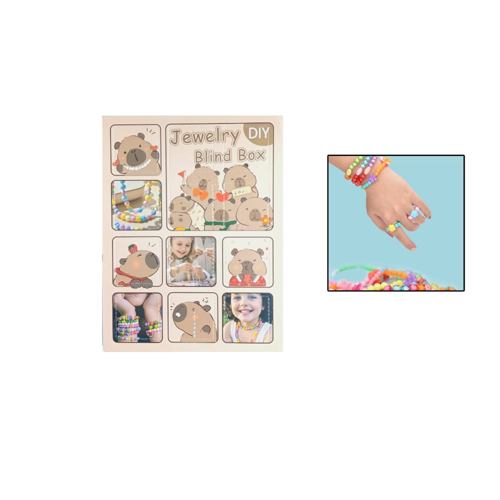 SET DE PULSERAS EMPAQUE CAPIBARA DK-3170-2