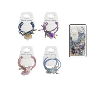 SET DE COLERO LUJO FLOR TULIPAN DK-3207-1 (PQTX12)