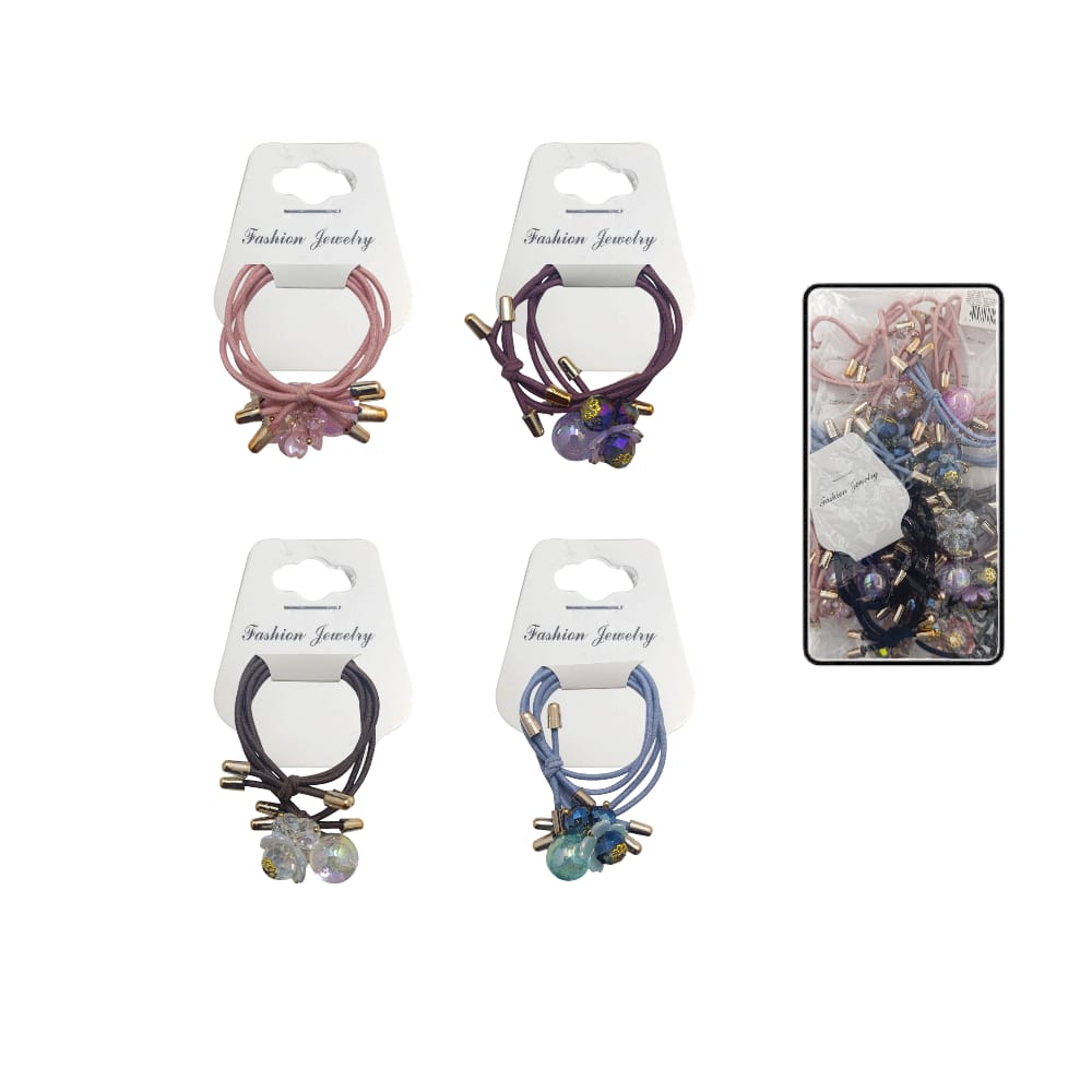 SET DE COLERO LUJO PERLA FLOR DK-3207-5 (PQTX12)