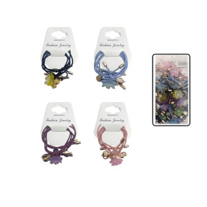 SET DE COLERO LUJO FLOR MATE DK-3207-6 (PQTX12)