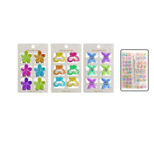 CAIMAN MINI METALIZADO X6 COLORES SURTIDOS DK-3213-5 (PQT X12)