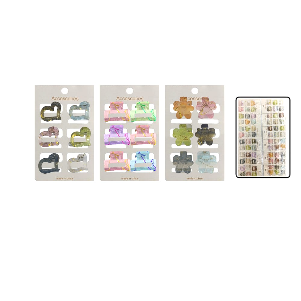 SET DE PIOJITO SURTIDOS COLORES TRASLUCIDOS DK-3214-2 (PQTX12)