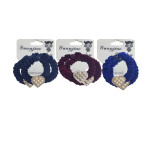 SET DE COLERO APLIQUE LUJO CORAZÓN TONOS FUERTES DK-3258-2 (PQTX12)