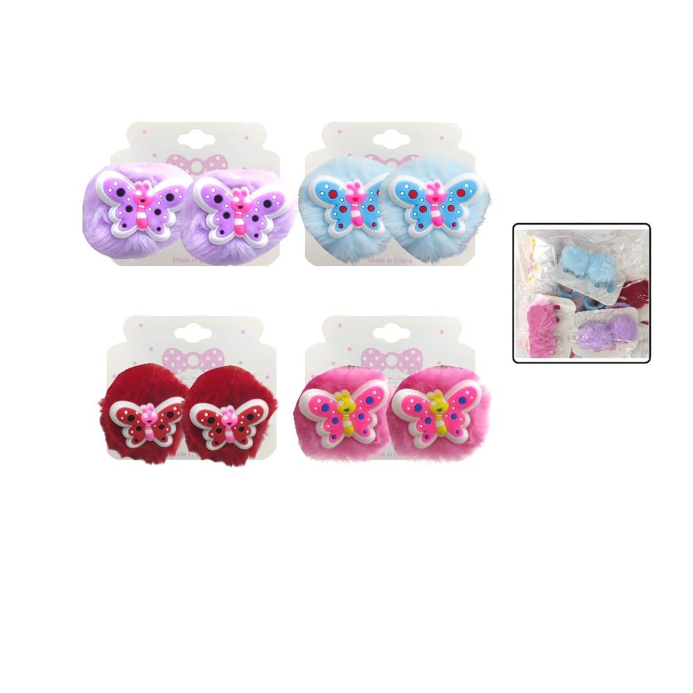 COLEROS POM POM MARIPOSA DK-3265 (PQTX6)
