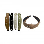DIADEMA FINA GD PERLAS DK-3296-3 (PQTX12)