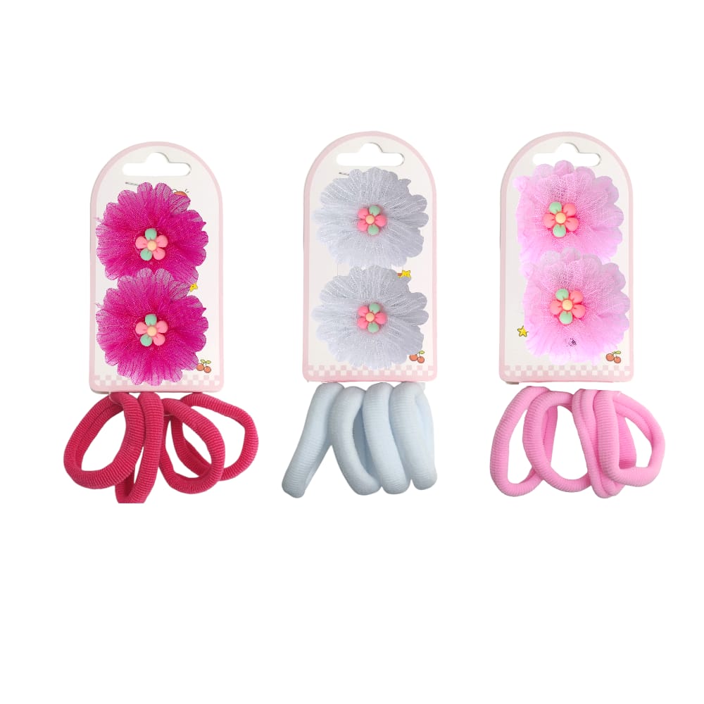 SET DE PINZAS  + MOÑO DK-3374-3 (PQTX12)