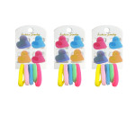 COLEROS + PIOJITOS COLORES SURTIDOS DK-3387-5