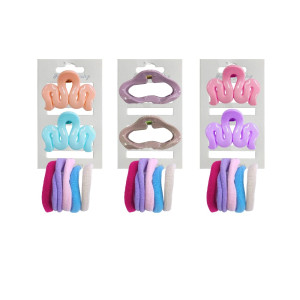 GANCHO + COLERO COLORES SURTIDOS DK-3389-6